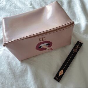 Charlotte Tilbury Makeup Travel Bag Lip Liner in Kiss 'N' Tell - BNIB NEW